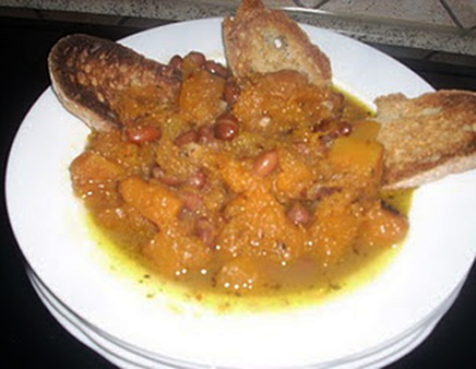 Zucca alla ricotta forte