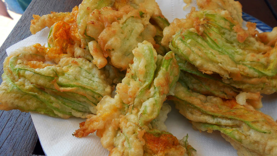 Fiori di Zucca fritti