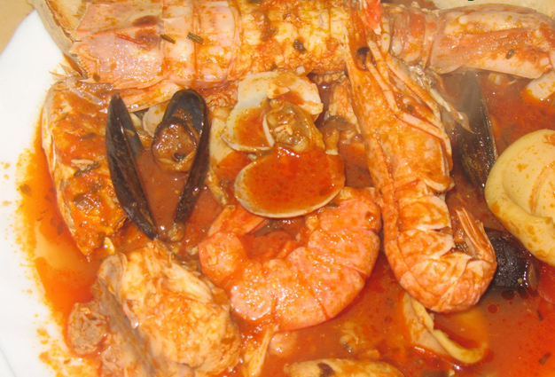 U' ciambott (Zuppa di pesce)